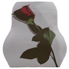 Red Rose Car Seat Back Cushion 