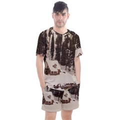 Cottage Men s Mesh Tee And Shorts Set