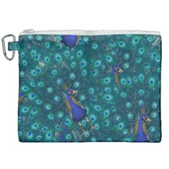 Peacocks Canvas Cosmetic Bag (xxl)