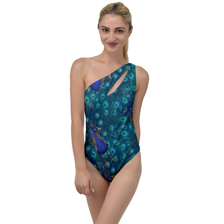 Peacocks To One Side Swimsuit