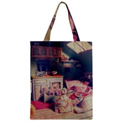 Caravan Zipper Classic Tote Bag by snowwhitegirl