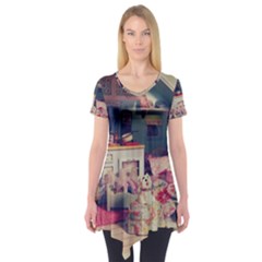 Caravan Short Sleeve Tunic  by snowwhitegirl