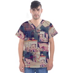 Caravan Men s V-Neck Scrub Top