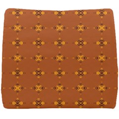 Bold  Geometric Yellow Circles Sm Seat Cushion