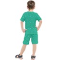 Modern Bold Geometric Green Circles Sm Kid s Set View2