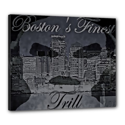 2451 Trill Cover Final Canvas 24  X 20  (stretched) by RWTFSWIMWEAR