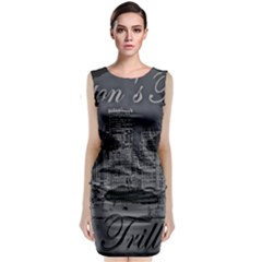 Trill Cover Final Classic Sleeveless Midi Dress by BOSTONSFINESTTRILL