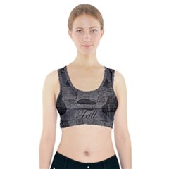 Trill Cover Final Sports Bra With Pocket by BOSTONSFINESTTRILL