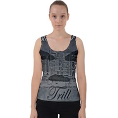 Trill Cover Final Velvet Tank Top by BOSTONSFINESTTRILL