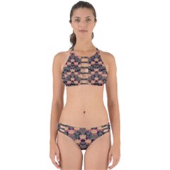 Heavy Metal Meets Power Of The Big Flower Perfectly Cut Out Bikini Set by pepitasart