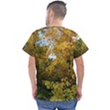 Vermont Fall Trees V-Neck Scrub Top View2