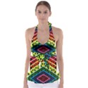 Hamsa of God Babydoll Tankini Top View1