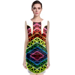 Hamsa Of God Classic Sleeveless Midi Dress by CruxMagic