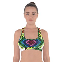 Hamsa Of God Cross Back Sports Bra by CruxMagic