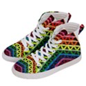 Hamsa of God Women s Hi-Top Skate Sneakers View2