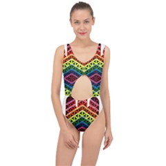 Hamsa Of God Center Cut Out Swimsuit by CruxMagic