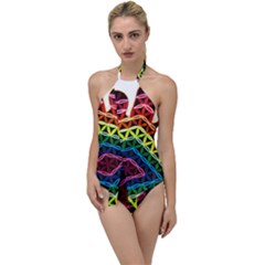 Hamsa Of God Go With The Flow One Piece Swimsuit by CruxMagic