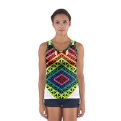 Hamsa Sport Tank Top  by CruxMagic