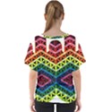 Hamsa V-Neck Dolman Drape Top View2