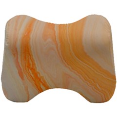 Orange Head Support Cushion