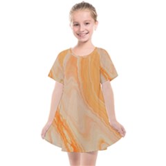 Orange Kids  Smock Dress by WILLBIRDWELL