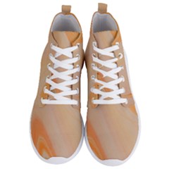 Orange 2 Men s Lightweight High Top Sneakers