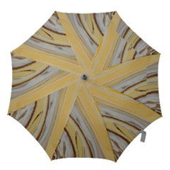 Yellow Jungle Hook Handle Umbrellas (small) by WILLBIRDWELL