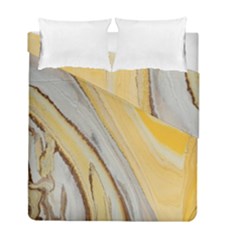 Yellow Jungle Duvet Cover Double Side (full/ Double Size) by WILLBIRDWELL