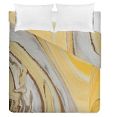 Yellow Jungle Duvet Cover Double Side (queen Size) by WILLBIRDWELL