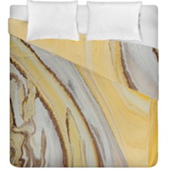 Yellow Jungle Duvet Cover Double Side (king Size) by WILLBIRDWELL