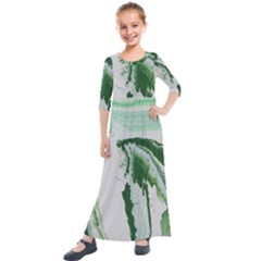 Envy Kids  Quarter Sleeve Maxi Dress