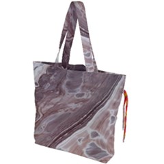 Mud Drawstring Tote Bag