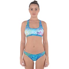 Hearts Colors Cross Back Hipster Bikini Set by LoolyElzayat