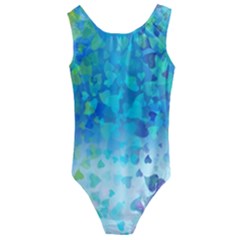 Hearts Colors Kids  Cut-out Back One Piece Swimsuit by LoolyElzayat