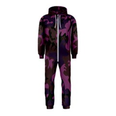 Camouflage Violet Hooded Jumpsuit (kids) by snowwhitegirl