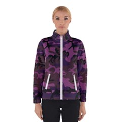 Camouflage Violet Winter Jacket