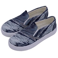 Edge Of A Black Hole Kids  Canvas Slip Ons by WILLBIRDWELL