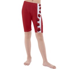 Canada Maple Leaf Kids  Mid Length Swim Shorts by CanadaSouvenirs