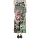 Abstract of Mushroom Full Length Maxi Skirt View2