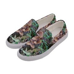 Abstract Of Mushroom Women s Canvas Slip Ons by canvasngiftshop