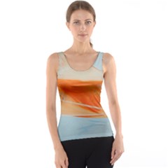 Orange And Blue Tank Top by WILLBIRDWELL