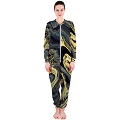 Yellow Nebula Onepiece Jumpsuit (ladies)  by WILLBIRDWELL