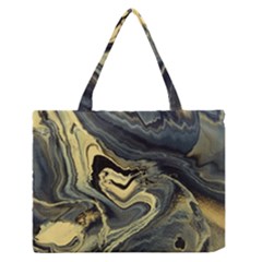 Yellow Nebula Zipper Medium Tote Bag by WILLBIRDWELL