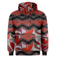 Red Swirls Designs By Flipstylez Designs Men s Pullover Hoodie