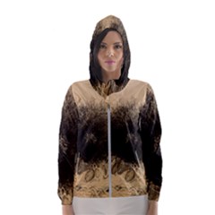 Flower Hooded Windbreaker (women)