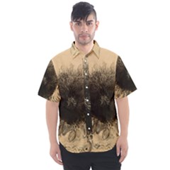 Flower Men s Short Sleeve Shirt