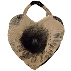 Flower Giant Heart Shaped Tote by WILLBIRDWELL