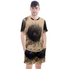 Flower Men s Mesh Tee And Shorts Set