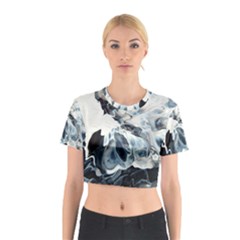 Flower 2 Cotton Crop Top by WILLBIRDWELL