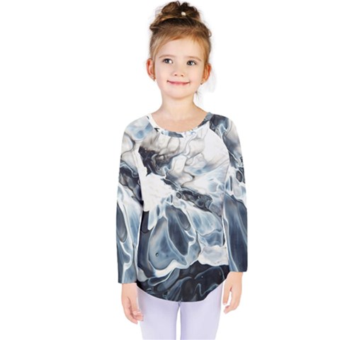 Flower 2 Kids  Long Sleeve Tee by WILLBIRDWELL